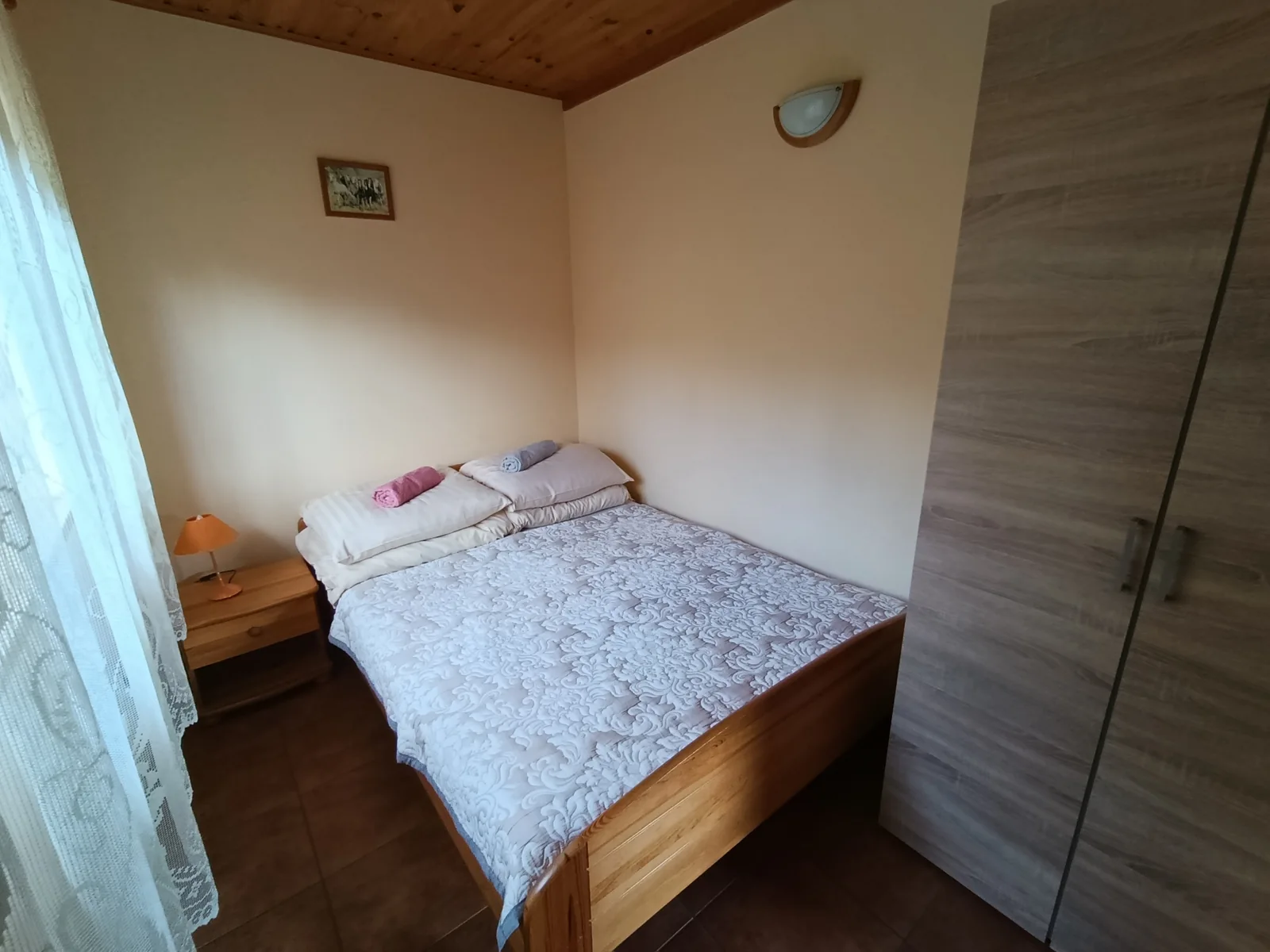 Sypialnia apartamentu dla dwojga